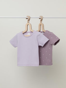 К 302521-2уп/нежно-лавандовый,морской туман набор фуфайка (футболка) яс