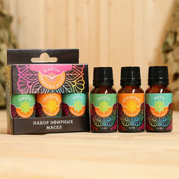 Набор эфирных масел Мята. Апельсин. Пихта косметический, 3 шт по 15 мл - Simaland фото 2