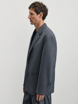 Блейзер свободного кроя / Zarina  фото 4