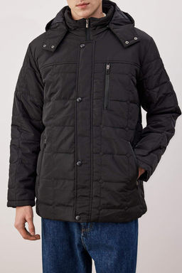 Lacivert Regular Erkek Mont TMNAW26MO00029 - Trendyolmilla фото 11