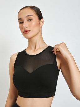 31200140026 Топ спортивный жен. Ayol черный