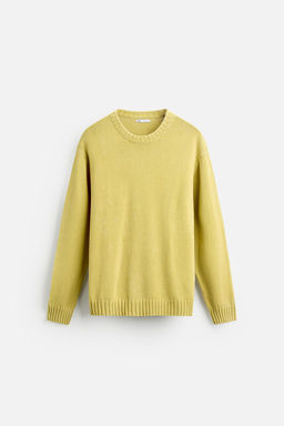 TEXTURED WASHED SWEATER - Zara фото 15