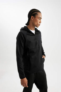 DeFactoFit Толстовка Sportsman из пике стандартного кроя с капюшоном  фото 5