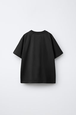 CONJUNTO CAMISETA Y BERMUDA TEXTO / Negro - Zara фото 3