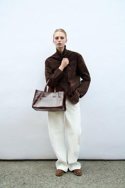 LEATHER TOTE