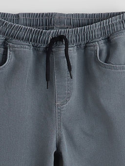 Beli Lastikli Erkek ?ocuk Jean Pantolon