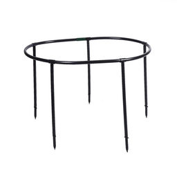 Кустодержатель, d=80 см, h=50 см, ножка d=2 см, пластик, чёрный, Смородина + - Simaland фото 5