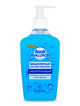 Floresan AQUA HYALURON Гель для умывания мицеллярный,гиалуроновый, 250мл