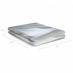 Цена за 2 шт. Тетрадь общая с пластиковой обложкой на спирали ErichKrause Symbol, голубой, A5, 80 листов, клетка фото 6