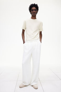 Camiseta en punto texturizado Regular Fit - H&m фото 2