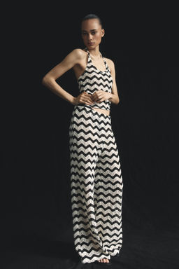 Top halter en punto pointelle - H&m фото 6