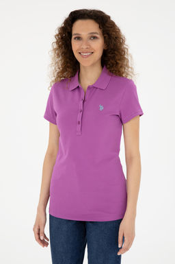 Kad_n Mor Basic Polo Yaka Ti__rt Sepette S_rpriz _ndirim - U.s. polo assn фото 3