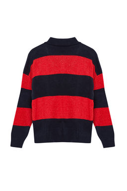 Tas Genis Kal?p Yumusak Dokulu Fermuarl? Triko Kazak TWOAW22KZ0424 - Trendyolmilla фото 14