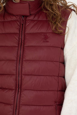 U. S. Polo Assn Женский бордовый жилет - U.s. polo assn фото 7