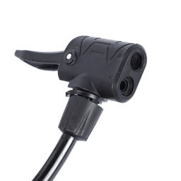 Насос ножной с манометром COMIRON FUJIN 2, стальная рама, алюминиевый цилиндр Presta-Schrader-Dunlop, 8,3 бар. Два поршня. /уп 10 - ГалеонТрейд фото 6