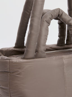 Женский шоппер TENDANCE Артикул 4248446, серо-бежевый  фото 3