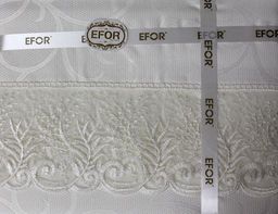 Скатерть EFOR MELISA 160*220 прямоугольная кремовый KREM  фото 3