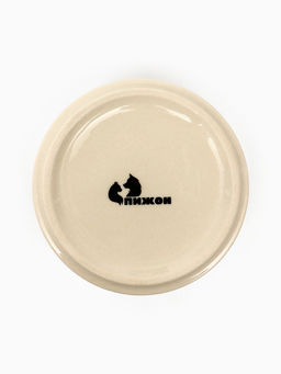 Миска керамическая Яркие Лапки 200 мл - 10.510.54 см, бежевая - Пижон фото 7