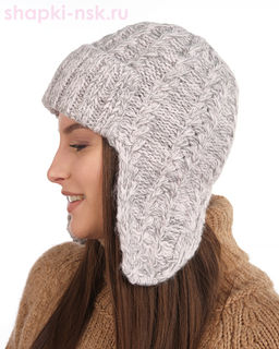 Канада Ушанка женская флис (56-58)