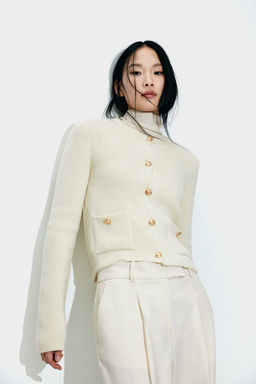 Cardigan con bolsillos