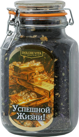 Dolche Vita. 8 марта. В стекле. Успешной жизни 320 гр. стекл.банка