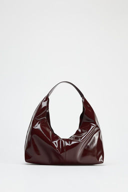 PATENT EFFECT BUCKET BAG - Zara фото 3