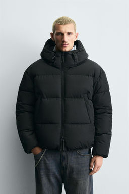 HOODED PUFFER JACKET - Zara фото 2