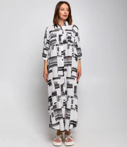 Платье #БШ2509, белый