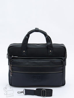 Портфель мужской кожаный 711XL black Fuzhiniao