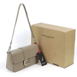 Женская кожаная сумка Sergio Valentini SV-0628 Хаки Н-18  фото 4