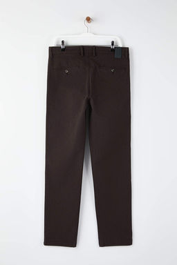 Kahverengi Erkek Dokuma Kumas Pantolon TMNAW26PL00032