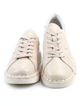 03-XKL22-033 BEIGE Полуботинки женские (натуральная кожа)
