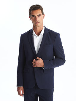 Standart Kal?p Erkek Blazer Ceket
