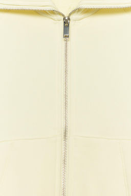 CHAQUETA FELPA CREMALLERA / Amarillo - Zara фото 8