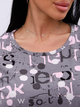 Костюм "Азалия" серый, трикотаж