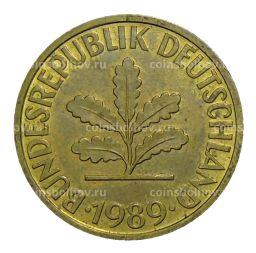 10 пфеннигов 1989 года D Германия