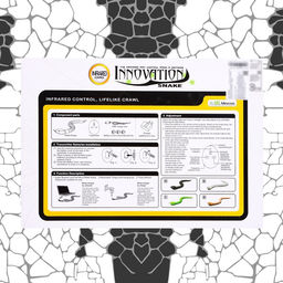 Животное радиоуправляемое Змея, свет, работает от аккумулятора, цвет черный - Simaland фото 8