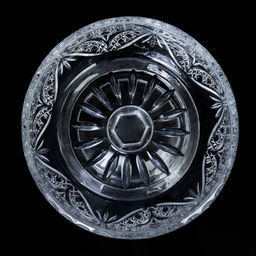 Ваза для сервировки 600 мл на ножке / W509/1 /уп 16/ Бабочка - ГалеонТрейд фото 8