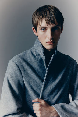 Abrigo en mezcla de lana Slim Fit - H&m фото 2