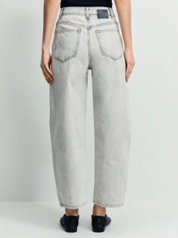 Джинсы barrel с высокой посадкой / Zarina  фото 4