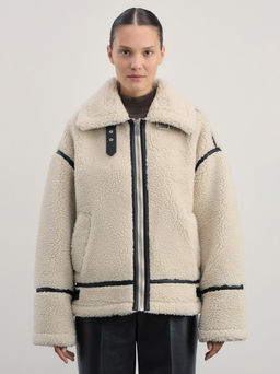 Дублёнка из искусственного меха / Zarina  фото 4