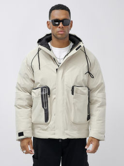 Куртка зимняя до - 20 бежевого цвета - Mtforce фото 7