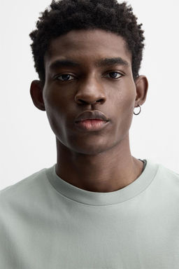 SHIRT WITH EMBROIDERED SLOGAN - Zara фото 6