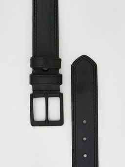 Deri G?r?n?ml? Erkek Kemer