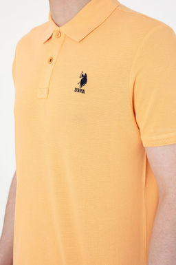 Erkek Regular Fit Polo Yaka Turuncu Basic Ti__rt - U.s. polo assn фото 7