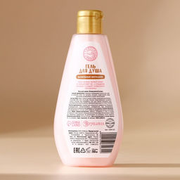 Новогодний подарочный набор косметики Счастья в Новом году: гель для душа 200 мл, мочалка для тела и маска для сна, URAL LAB  фото 4