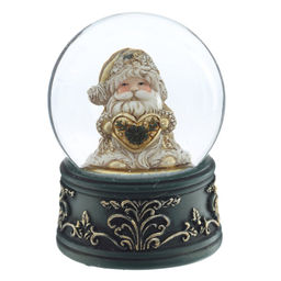 Фигурка декоративная "Дед Мороз" в стекл шаре, D 6.5 см, L6 W6 H8,5 см, 2в.