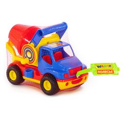 КонсТрак, автомобиль-бетоновоз (в сеточке) - Полесье фото 5