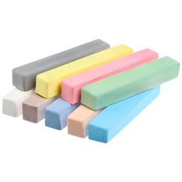 Цена за 4 шт. Мелки цветные школьные 9 шт. «Тачки»