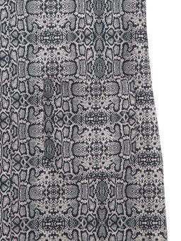CONTE Сарафан из искусственной замши со змеиным принтом LSF 1055 light grey snake light grey snake